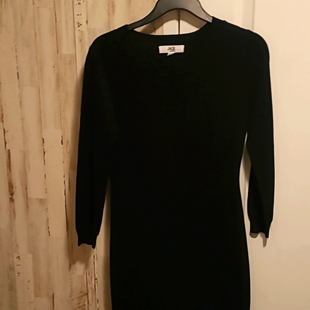 Jack by BB Dakota Black sweater dress size small